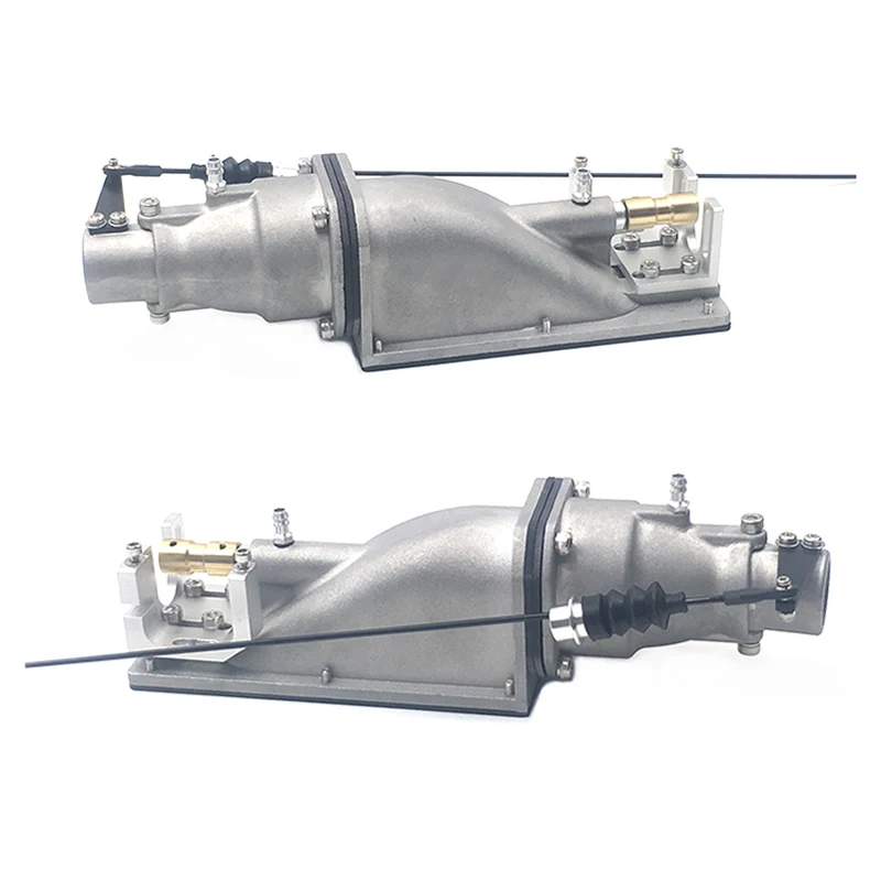 Dolphin-35mm metal water jet propeller ship model aluminum alloy jet. Impeller diameter: 35mm nozzle 18mm |