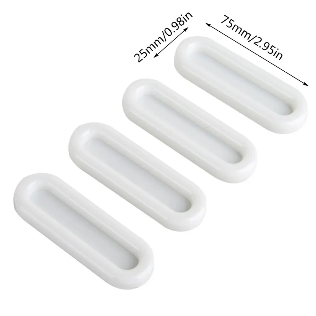 Вставьте открытые раздвижные дверные ручки для межкомнатных дверей стеклянные