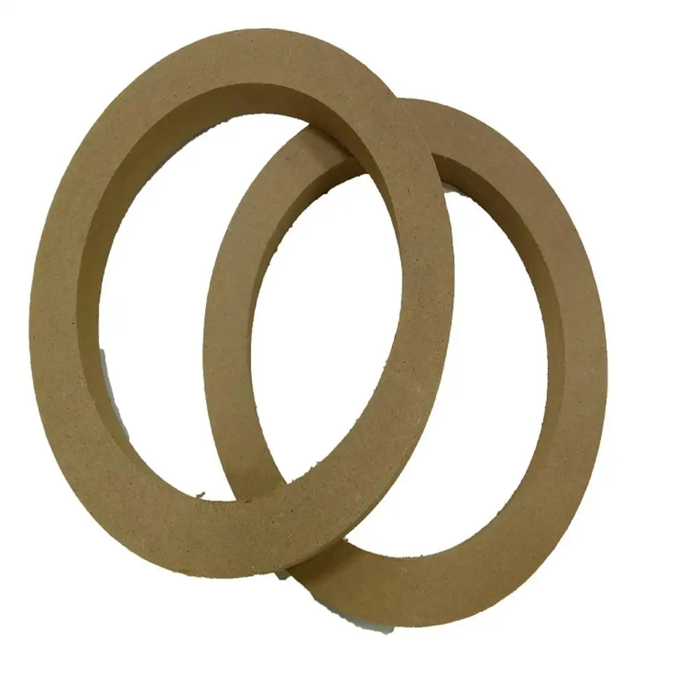 

2pcs Car Audio Horn Washer 18mm Audio Refitted Wooden Gaskets Accessories