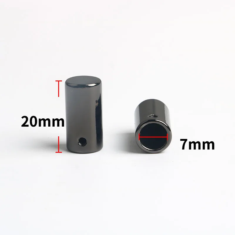 Плоский цилиндрический фиксатор шнура с резьбой 7 мм концы веревки крышки зажимы