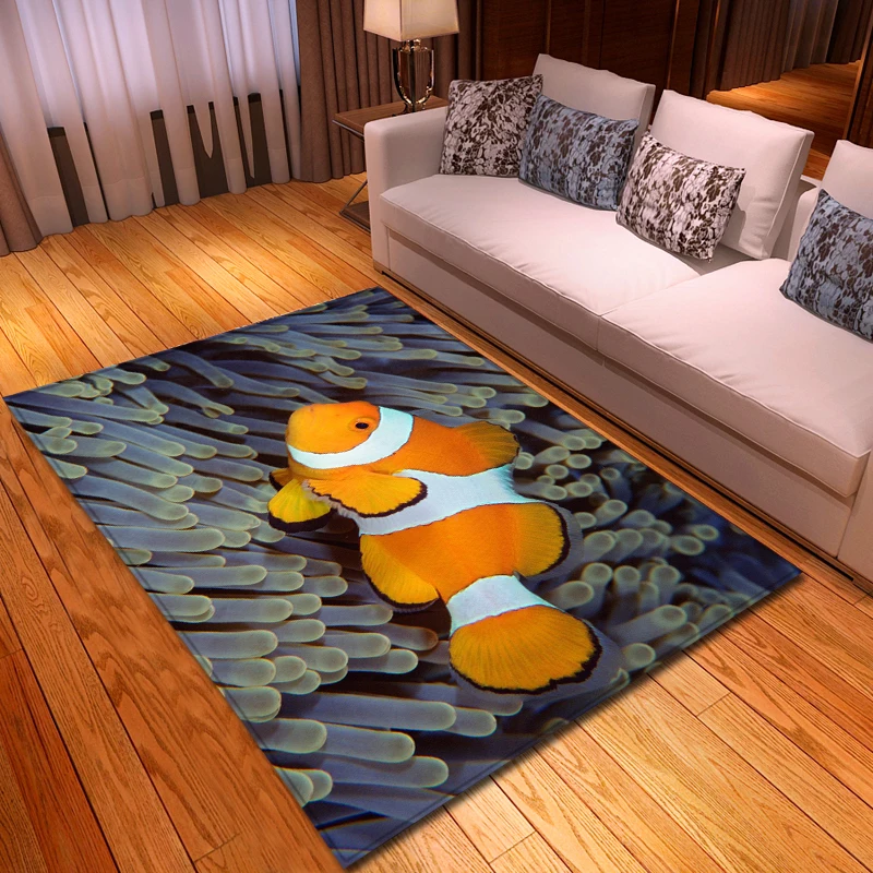 Скандинавский 3D коврик фланелевый мягкие коврики из пены с эффектом памяти