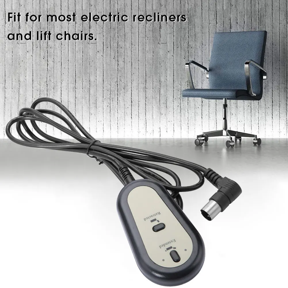 

Switch Electric Recliner Chair Sofa 2 Button Remote Control Hand Switch Controller Rotary Switch Recliner Controller Switch