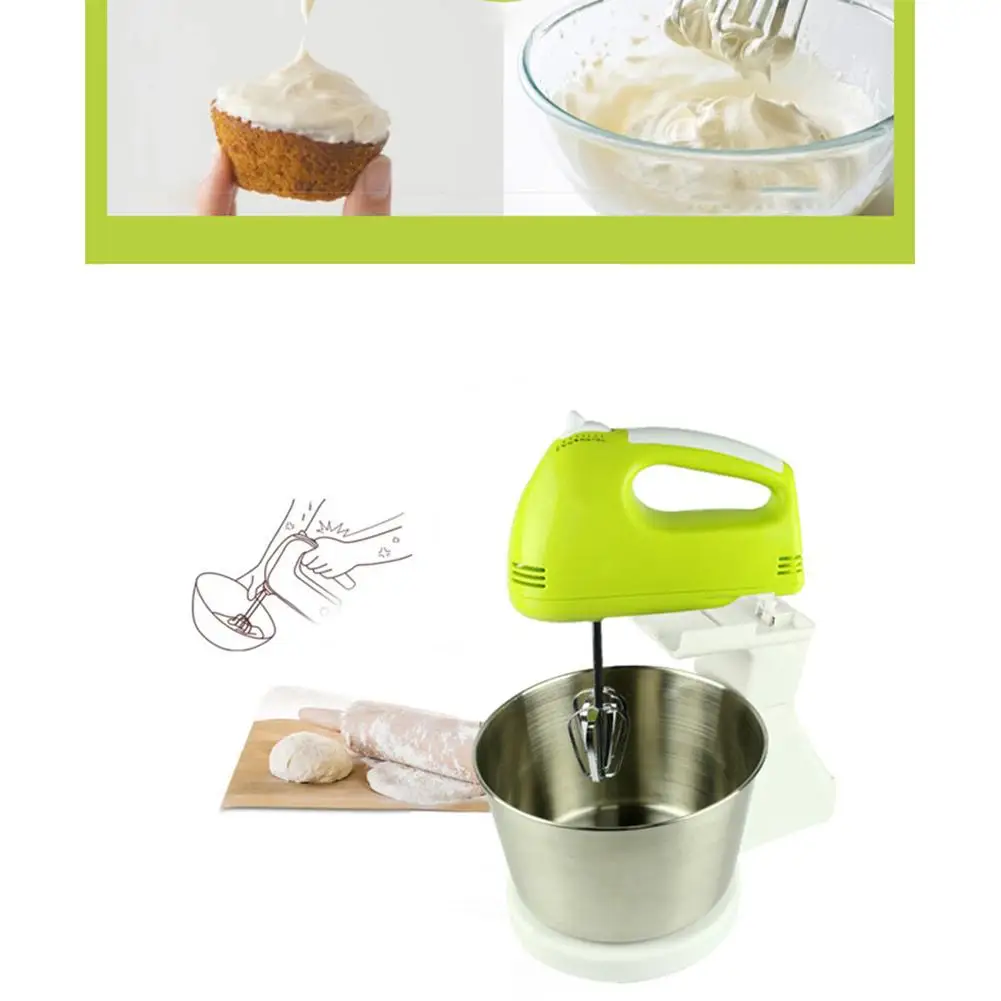

220V Kitchen Food Stand Mixer Cream Egg Whisk Blender Cake Dough Mixer