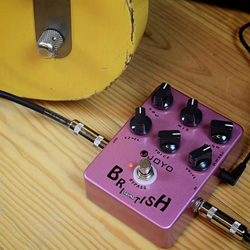JOYO Гитары для езды на велосипеде в британском стиле звуковой эффект педаль
