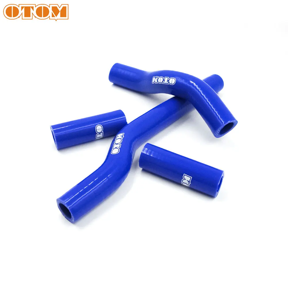 OTOM Motocross Radiator Hoses-RGM008 Blue Silica Gel Tube Water Tank Pipe For YAMAHA YZ250 YZ250X Off-Road Motorcycle Dirt Bike |