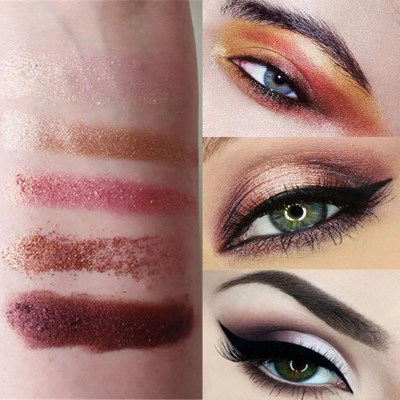 1 шт. профессиональная пудра с блестками тени для век губная помада стойкая