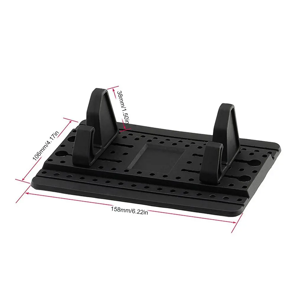 

Universal Car Phone Dashboard Mount Non-slip Rubber Mat Holder Pad Phone Stand Bracket For Huawei Samsung Xiaomi Phone Holder