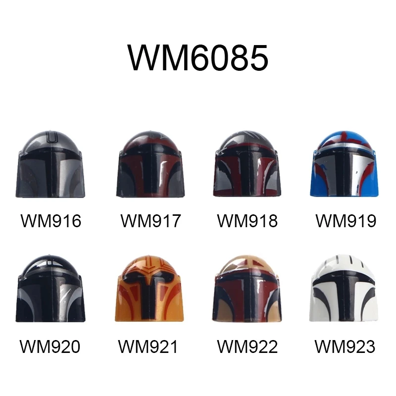 

8Pcs/Set Figures Heads Movie Series Small Bricks Building Blocks Anime Action Figure Educational Toys for Kids Gift WM6085