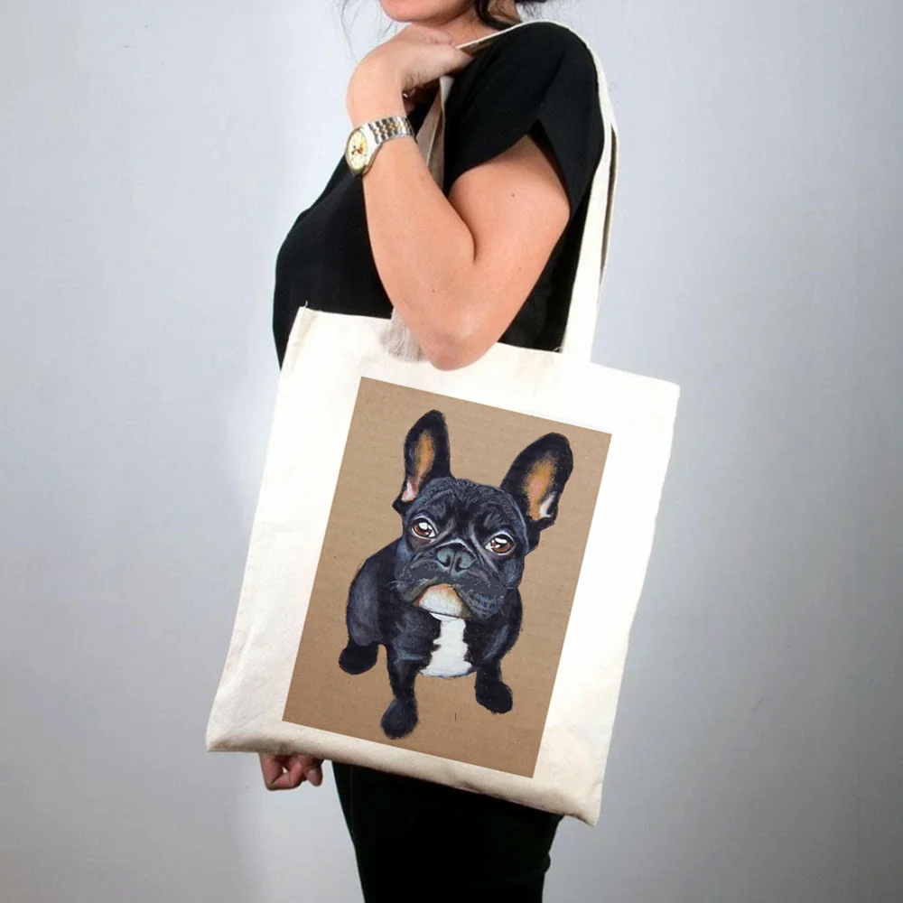 

2021 Shopper For what it's worth Printed Tote Bag women Harajuku shopper handbag girl Shoulder shopping bag Lady Canvas Bag