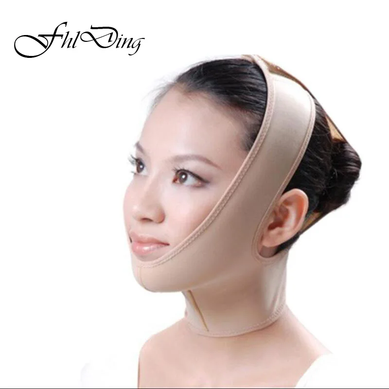 Маска-повязка для подтяжки лица от двойного подбородка |