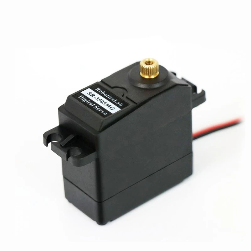 

SR-3505MG 17kg High Torque Digital Robot Servo Anti-Burn Steering Gear For Robotic Arm Robot RC Car Parts
