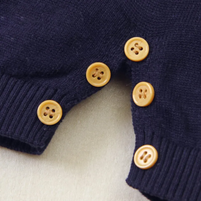 

Baby Jumpsuit Boys Summer Short-sleeved Jumpsuit Sun Protection Clothing Fashion Lapel Knitted Newborn Baby Short-sleeved Romper