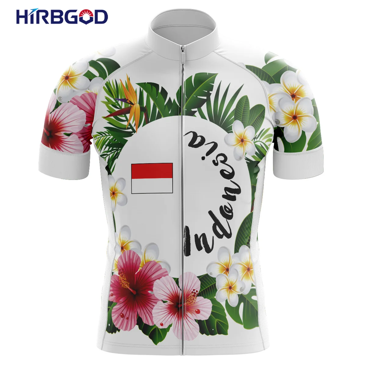 

HIRBGOD 2021 Men Cycling Equipment Jersey Quick Dry Bicycle Shirt Bike Clothing Kemeja Bersepeda Bermotif Bunga,TYZ848-01