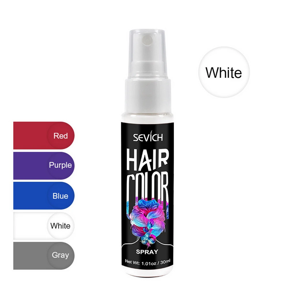 5-color One Time Hair Color Spray 30ml Dye Temporary DIY Washable One-time for Unisex Hot Sell | Красота и здоровье
