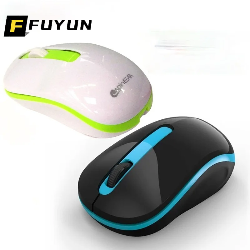 Новая беспроводная компьютерная мышь FUYUN 1600 DPI USB оптическая 2 4G приемник