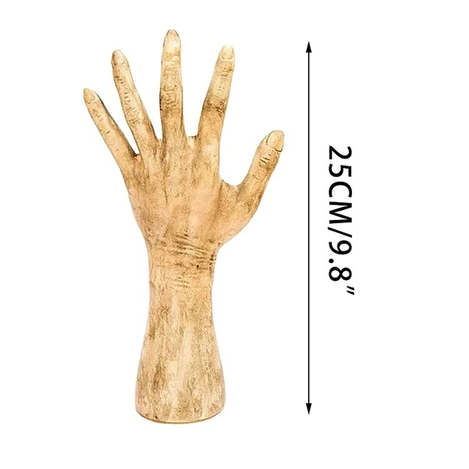 

Horror Ghost Hand Ornament Glowing Hand Statue Creative Halloween Props for Home Garden Courtyard Decoration Stock Home Decor