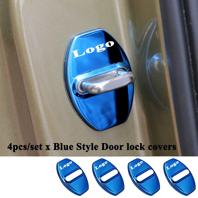 4 шт./компл. Стайлинг из нержавеющей стали ранняя Пряжка защитные аксессуары для