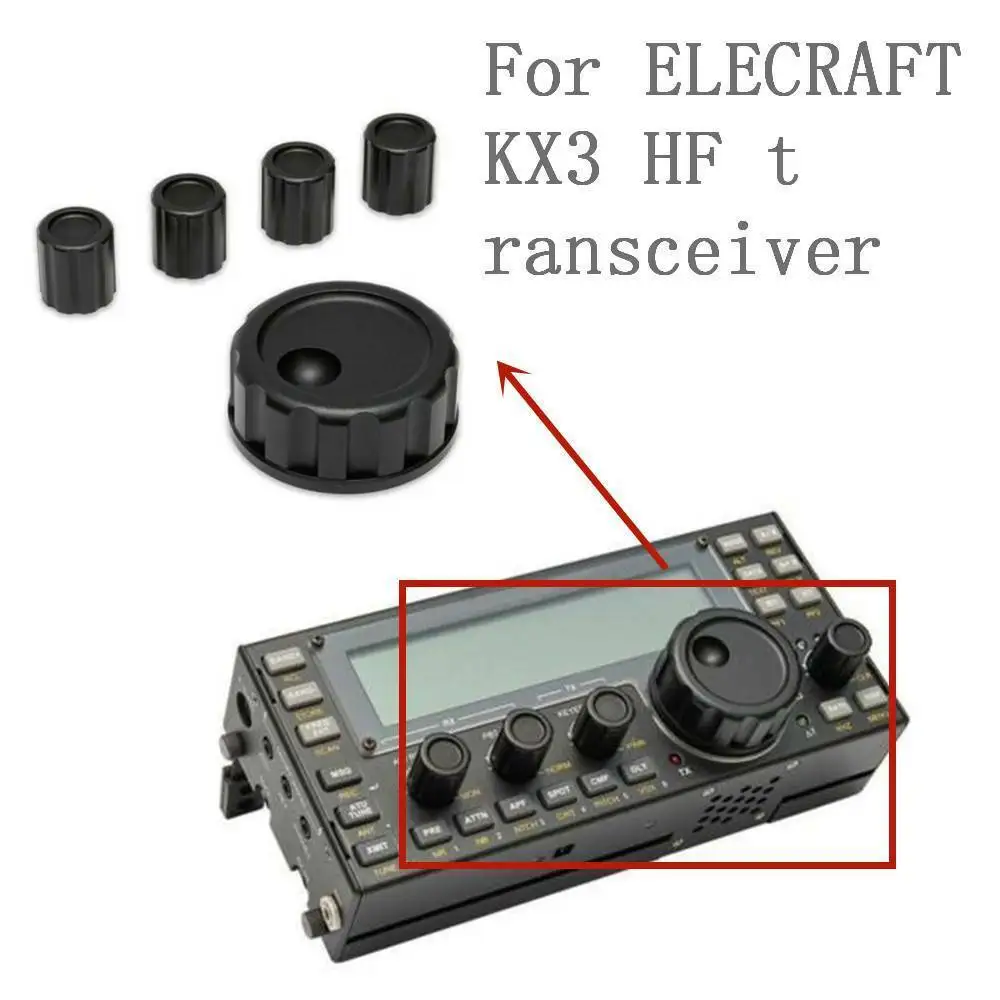 Набор алюминиевых ручек WINDCAMP для коротковолнового трансивера Elecraft KX3 5 шт.