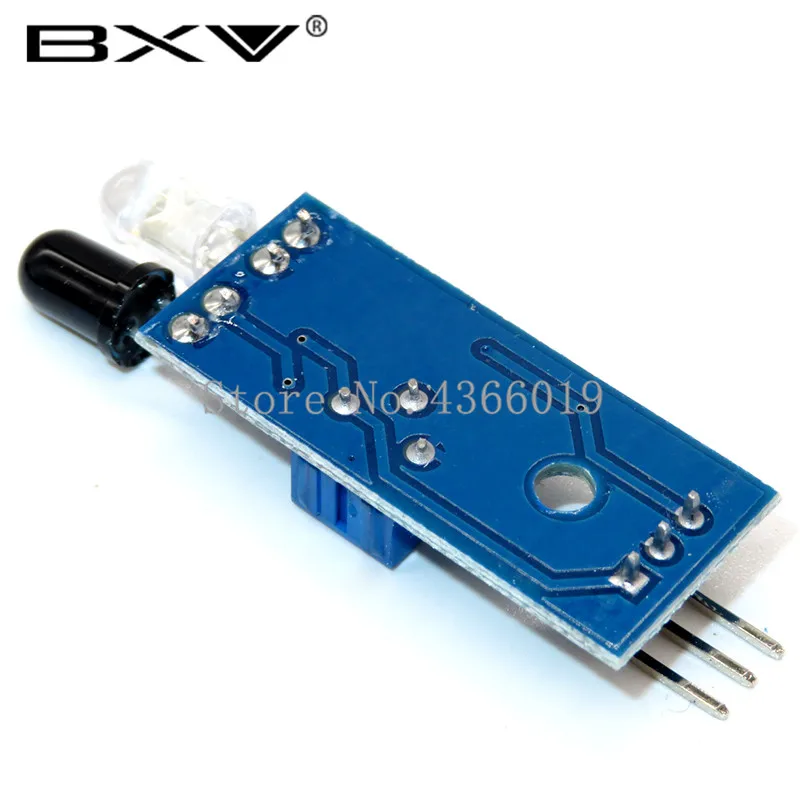 

10pcs/lot Smart Car Robot Reflective Photoelectric 3pin IR Infrared Obstacle Avoidance Sensor Module for Diy Kit