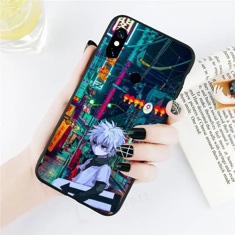 

Hunter X Hunter Killua Zaoldyeck high quality Phone Case cover For Xiaomi Redmi note 7 8 9 t k30 max3 9 s 10 pro lite