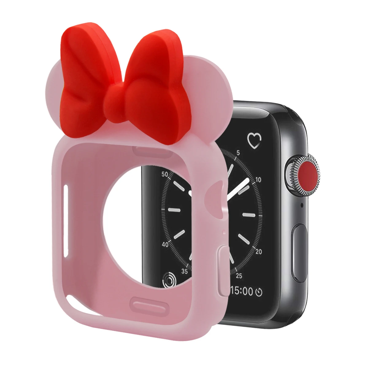 Чехол Serilabee MI NI для apple watch 4, 5, 3, 2, 1, 40 мм, 44 мм, милый защитный ТПУ чехол s для iwatch series 4, 5, 3, 2, 1 - Цвет: 5