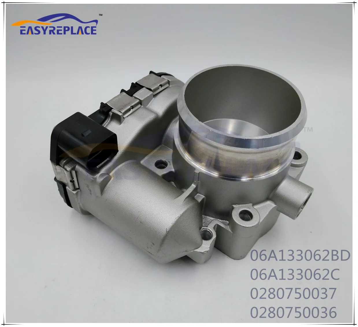 Простая замена впрыск топлива дроссельная заслонка в сборе 06A133062BD 06A133062C 0280750037 8V5