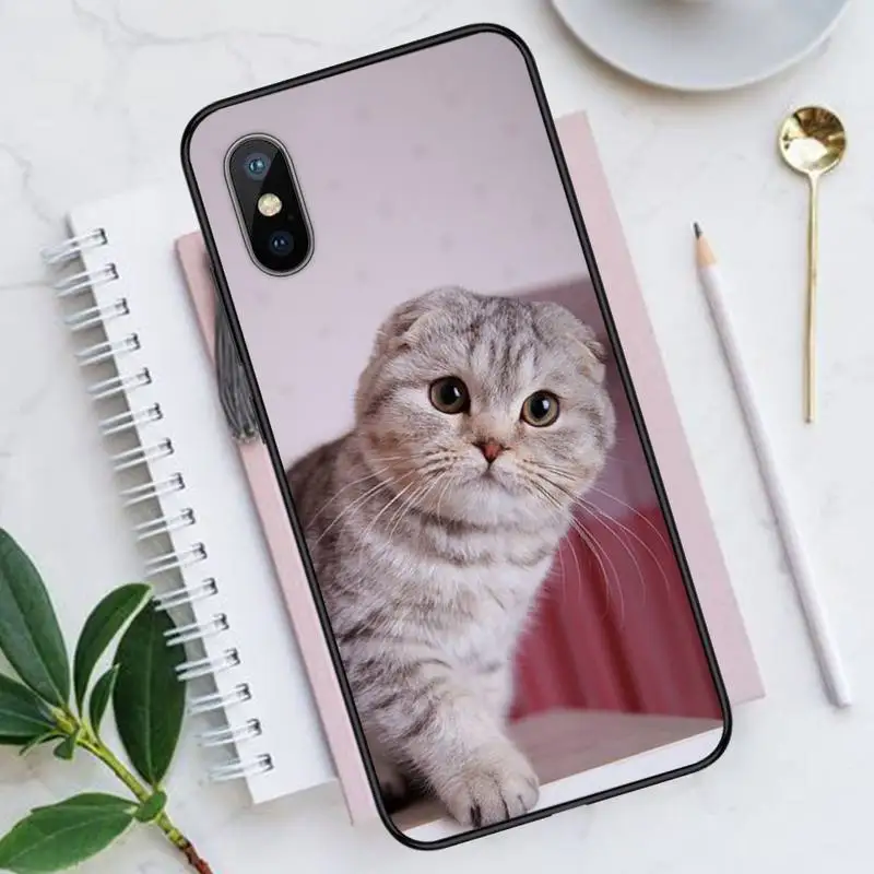 

cute cat Phone Case for iPhone 11 12 mini pro XS MAX 8 7 6 6S Plus X 5S SE 2020 XR