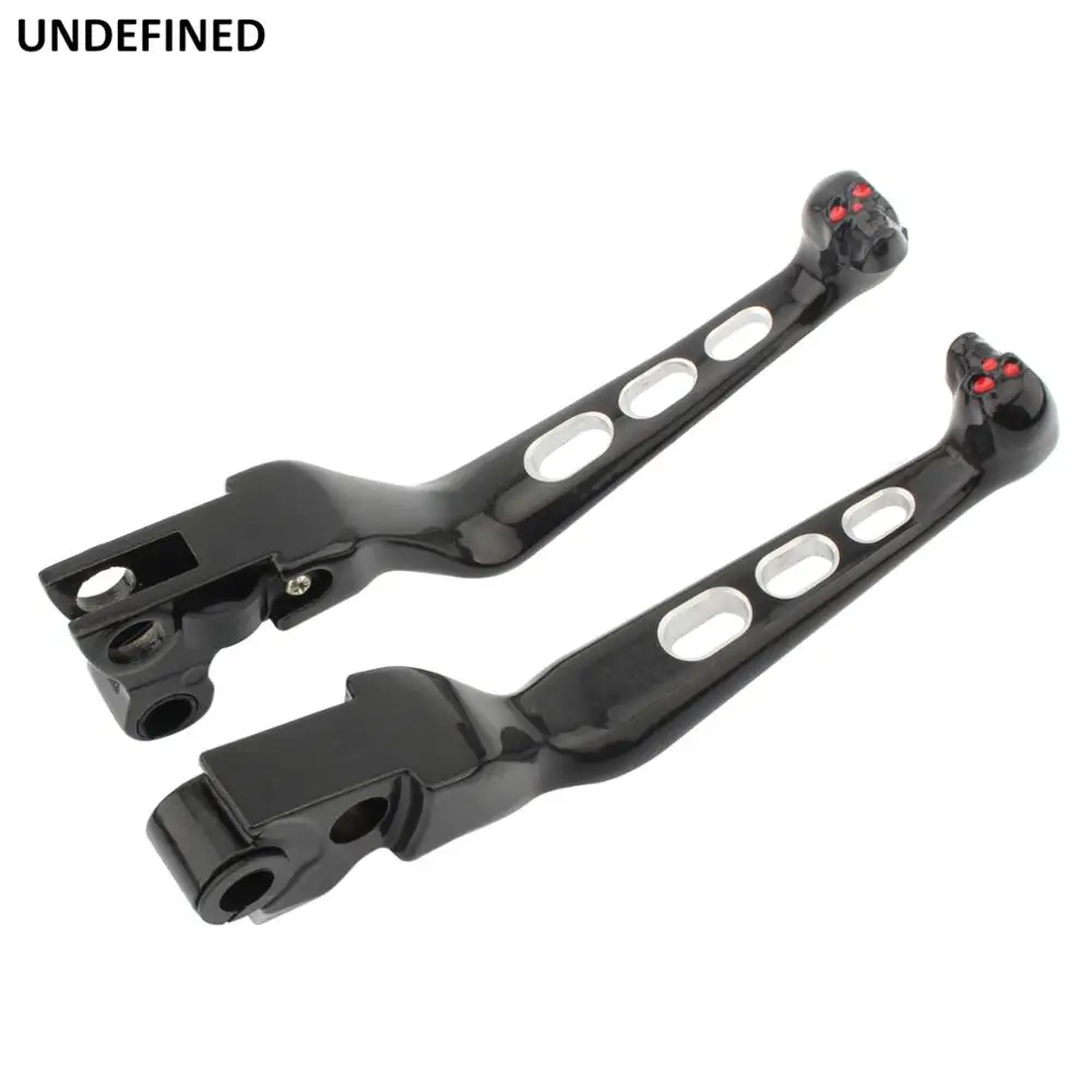 Запчасти для мотоциклов Череп тормоз рычаг сцепления ручка рычага Harley Touring Road King