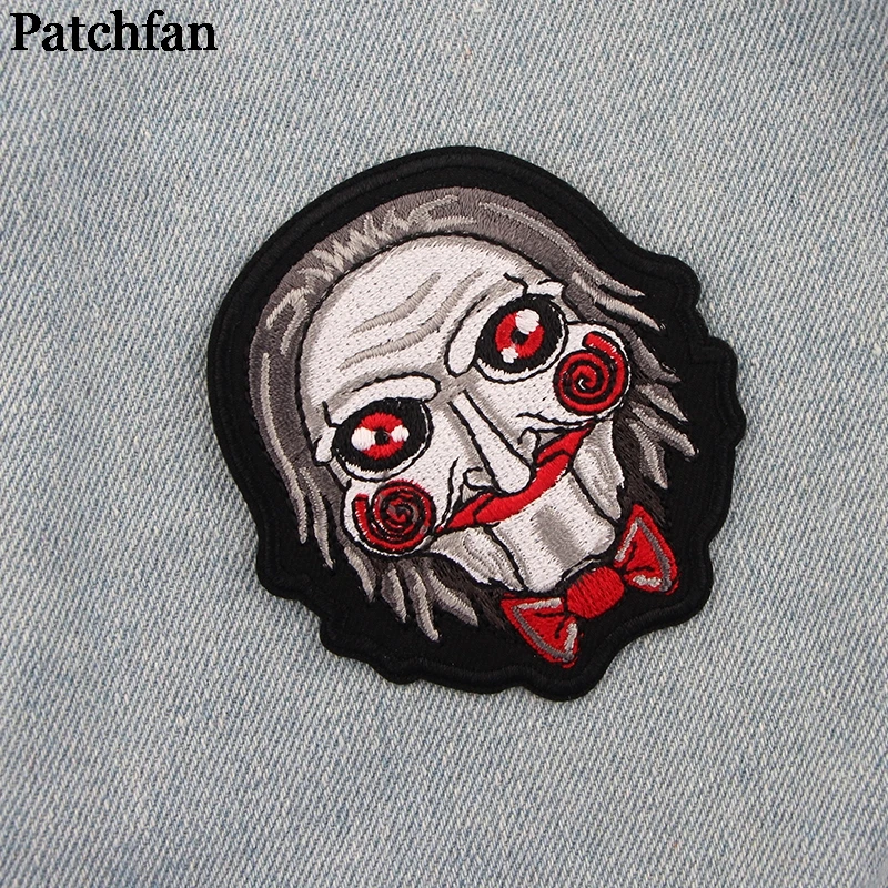 Patchfan Billy кукольная вышивка железа на заплатках для аппликация на одежду рюкзаки на заказ пришить значки самодельные оптом A2272