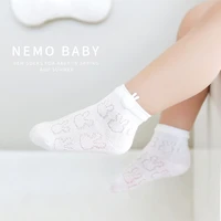 4 pairslot baby sock cotton mesh grip stock breathable newborn toddler accessories toes are childrens summer crocks floor sock