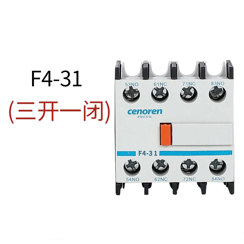 F4-11 (LA1DN22) 1NO + 1NC F4-22 2NO 2NC Вспомогательный Контактный блок для CJX2 LC1-D series AC contactorF4-20 02 31