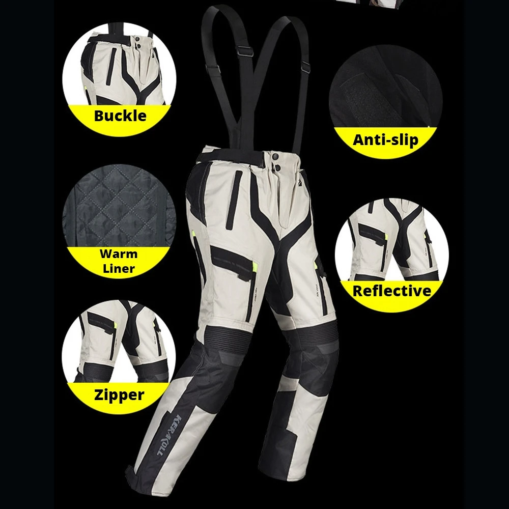 Motorcycle Racing Suits Riding Warm Jacket Profession Chaqueta Moto Waterproof Motocross Suit Jaqueta Protector | Автомобили и