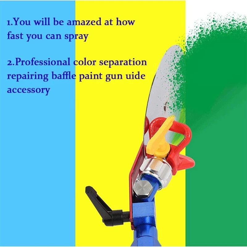 

Paint Spray Universal Spray Guide Accessory Tool 517 Injector 8 Inch Extension Pole