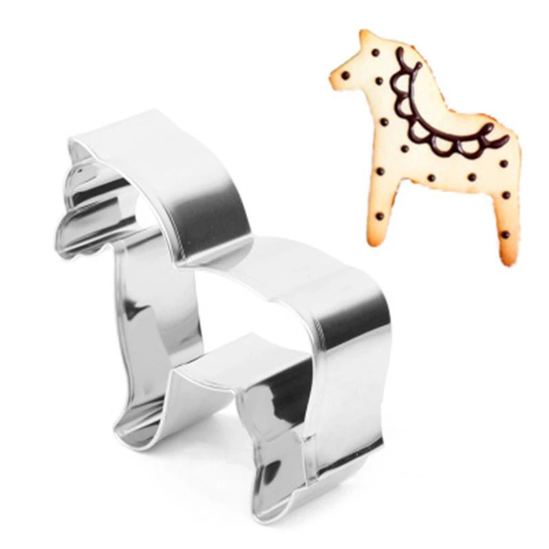 Форма для торта и печенья из нержавеющей стали с изображением животных сэндвич