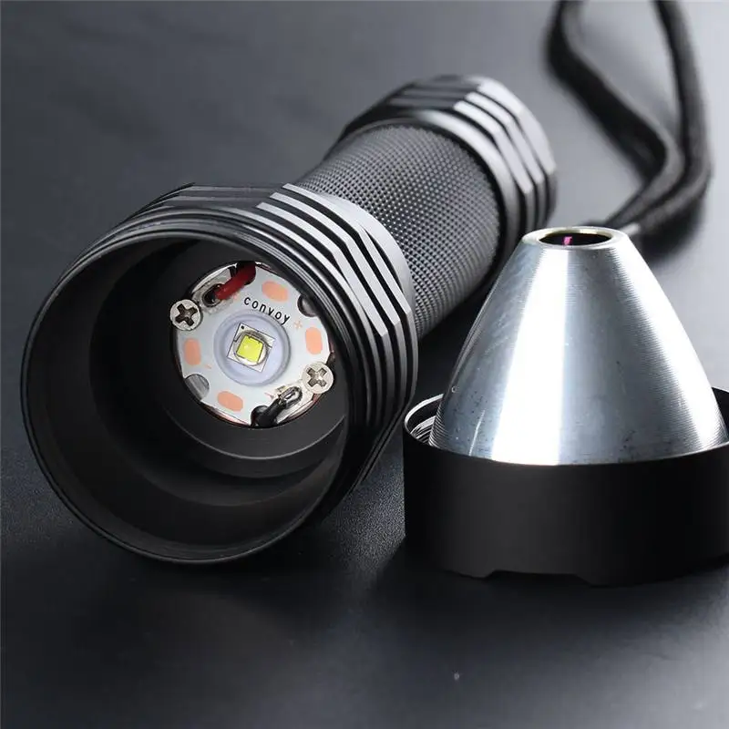 Convoy M21A SST40 Up to 2300lm 6500K Cold White 4 Modes 21700 18650 Flashlight Tint LED Torch Lantern Bright Portable | Лампы и