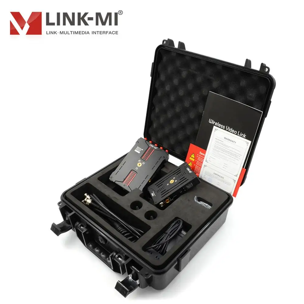 LINK-MI беспроводной 200 м SDI HDMI передатчик и приемник Поддержка HD-SDI 3G-SDI HD видео Link