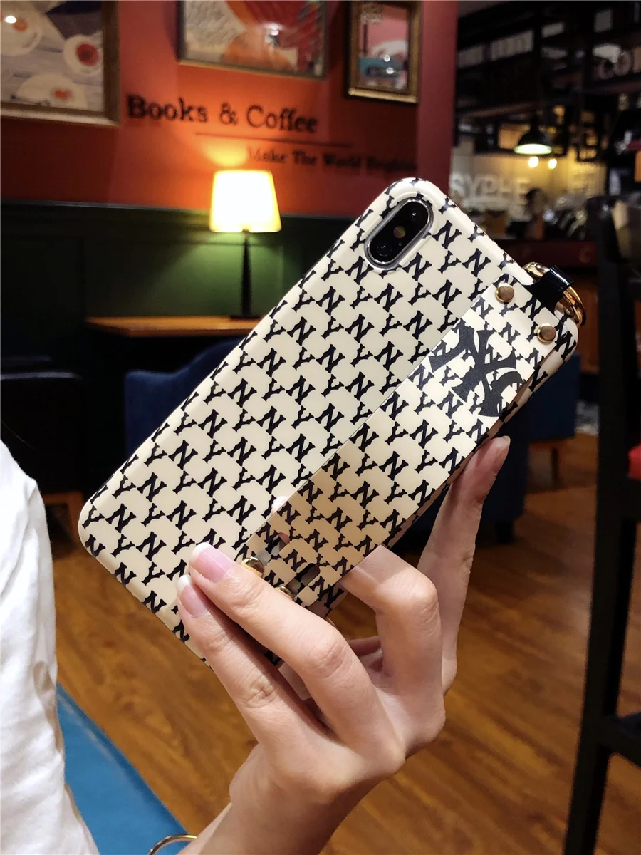 Чехол для телефона с ремешком на запястье iphone 11 Pro Max XR XS MAX X 7 8 6 6s Plus мягкие