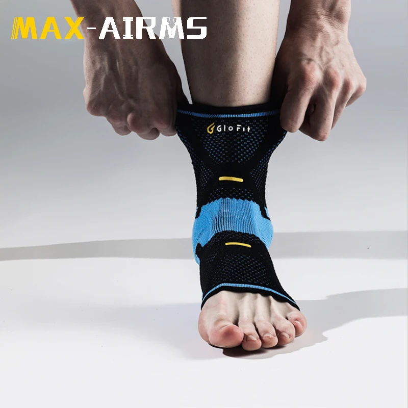 Maxairms 1 шт. фиксирующая поддержка лодыжки Эластичность защита повязка на ногу Sprain