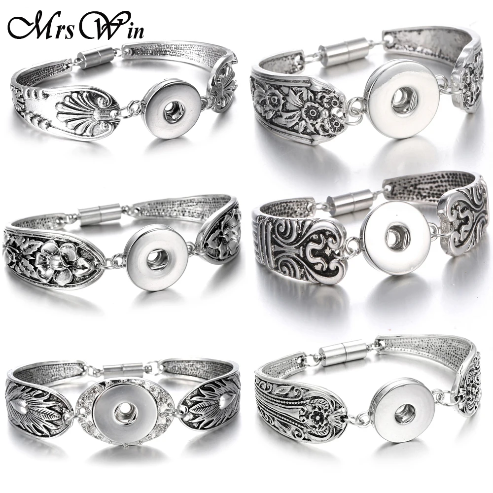 Новый цветной браслет с магнитной защелкой подходит для 18 мм защелкивающиеся