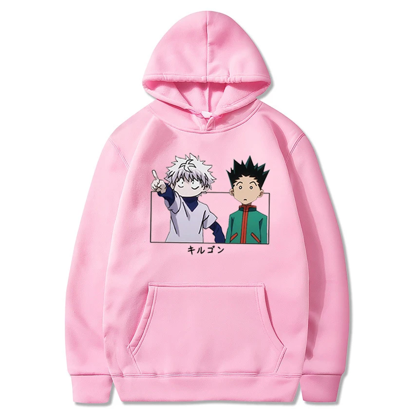 Мужские и женские толстовки с капюшоном Hunter X Killua Gon | Женская одежда