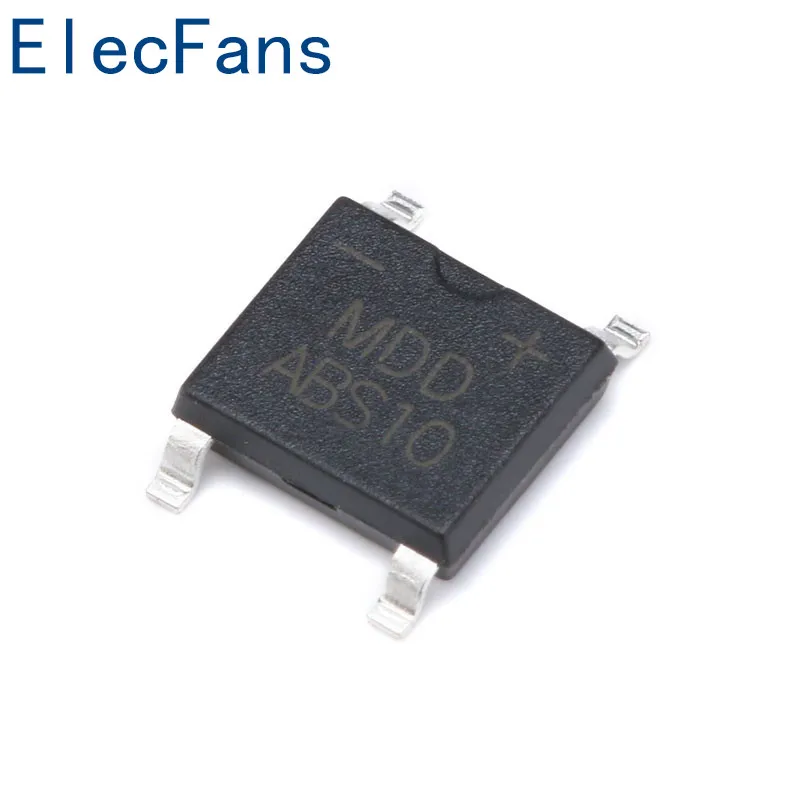 100 шт. оригинальный SMD ABS10 0 8/1A 1000 в мостовой выпрямитель однофазный стеклянный