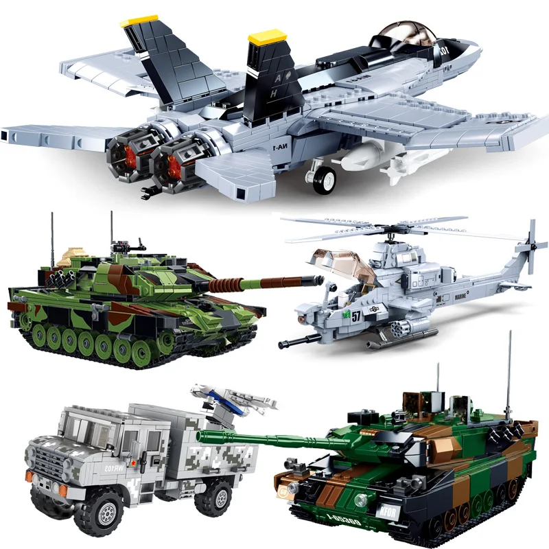 Военная серия бронированный автомобиль анти летательный аппарат AH 1Z Viper самолет