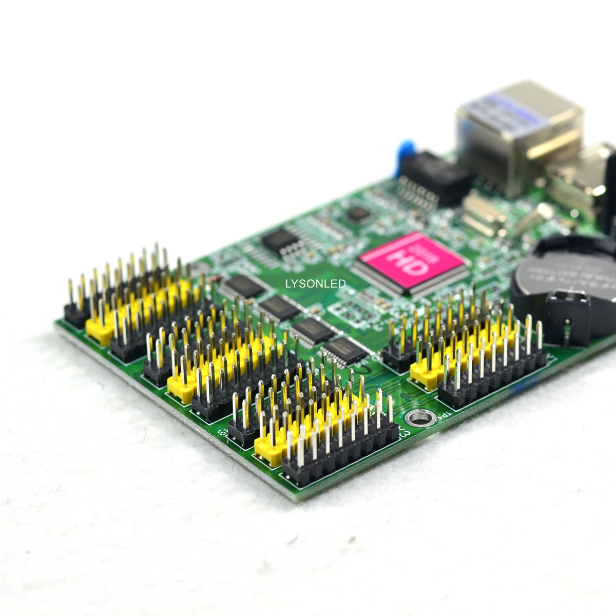 HD-E63 Ethernet Huidu P10 двухцветный СВЕТОДИОДНЫЙ дисплей Карта светодиодный