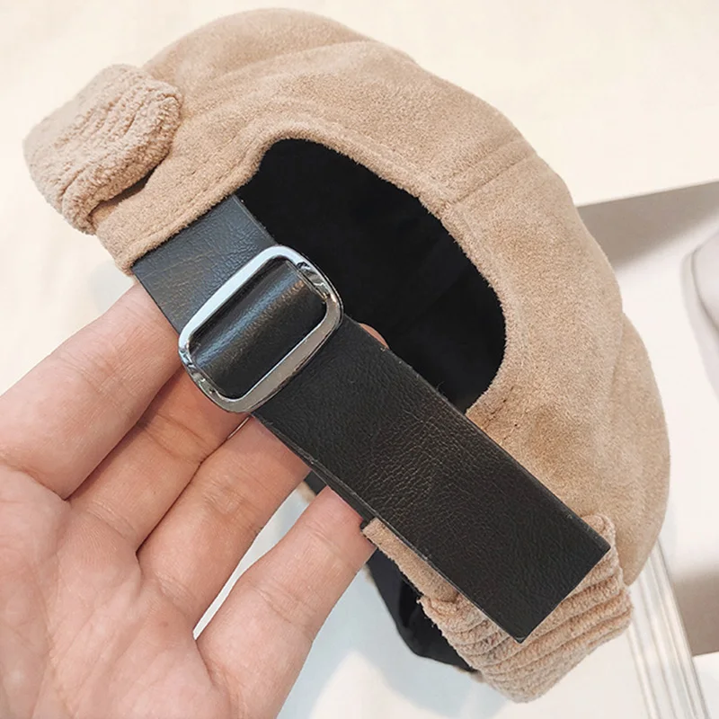 Зимняя шапка моряк Docker для мужчин и женщин замшевые шапки без козырька