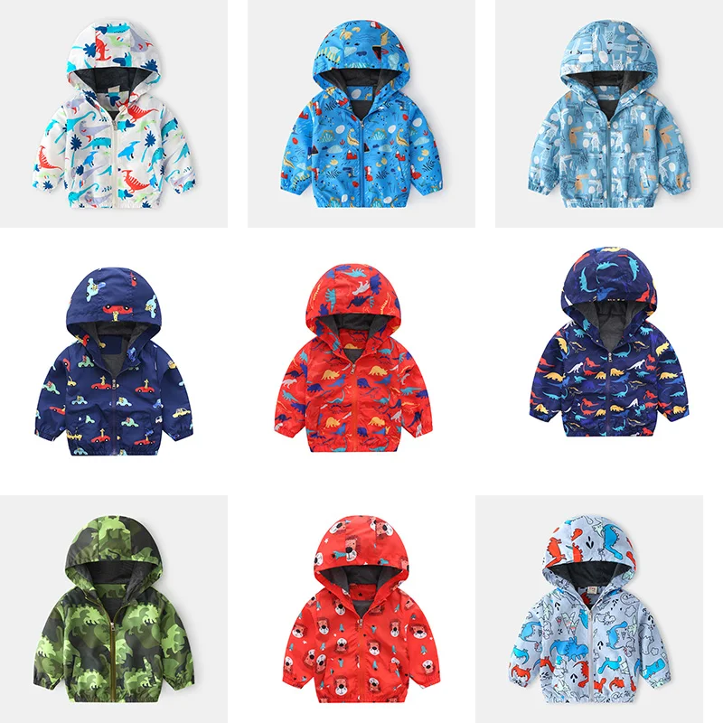 

Baby Boy Jacket Boy Hooded Coat Sunscreen Baby Boys Long Sleeved Summer Sun Protection Kids Clothes Outwear