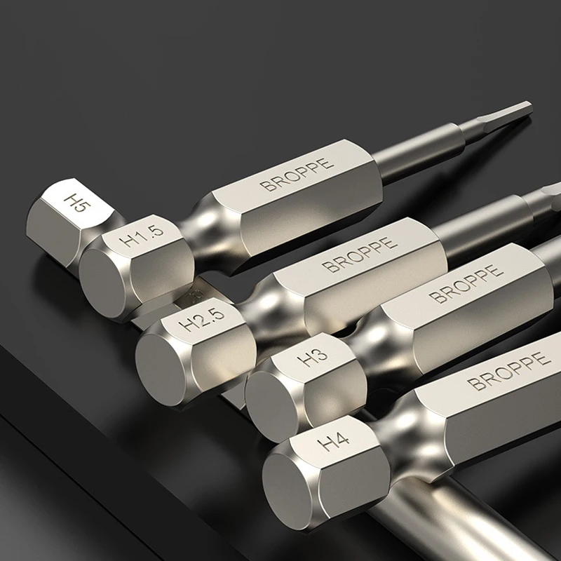 50 мм Torx Биты для отвертки Набор бит Электроинструмент защита от взлома отвертка