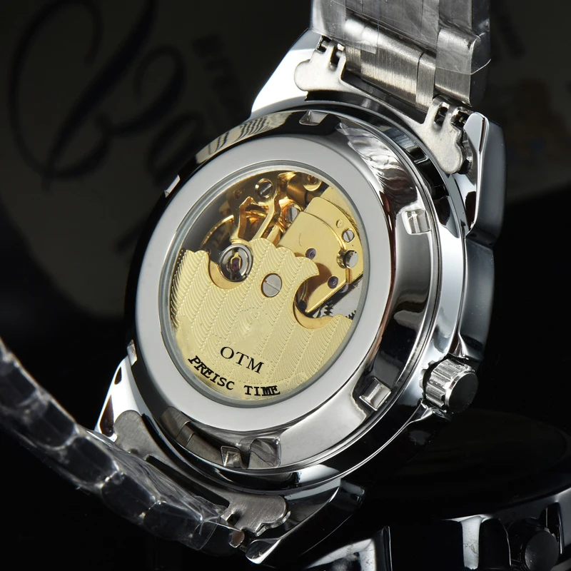 

Men's High Quality Stainless Steel 40 mm Waterproof Automatic Mechanical Watch 2021 New