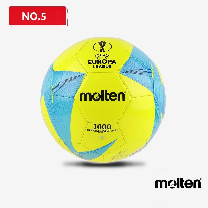 Профессиональный бесшовный Футбольный Мяч Molten из ПВХ размер 4/5 Футбольная