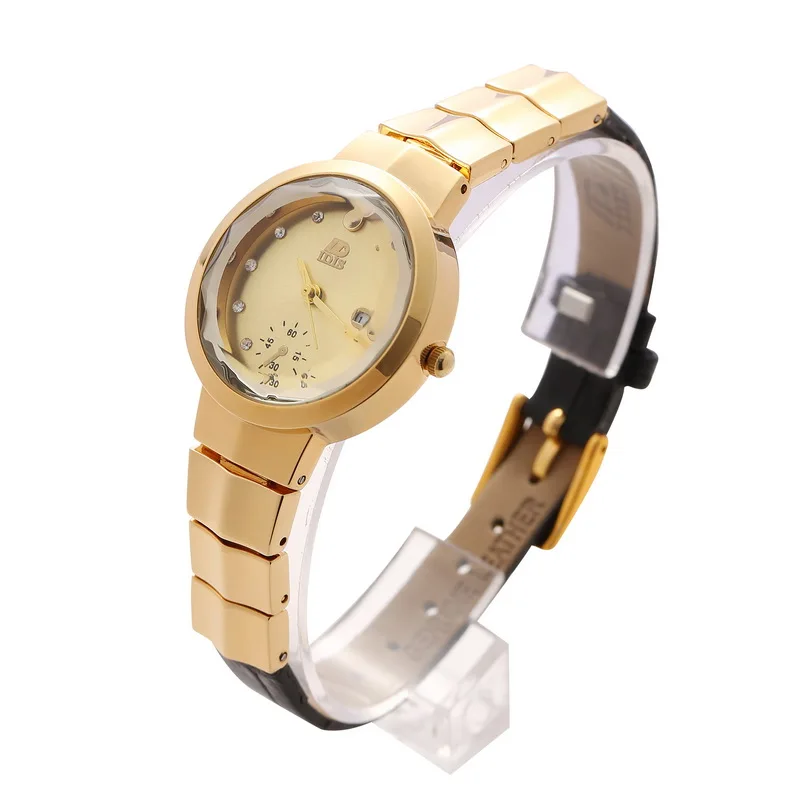 2021 IDIS Leather Business Watch Wrist Luxury Quartz Women Ladies Students  Fashion Watches