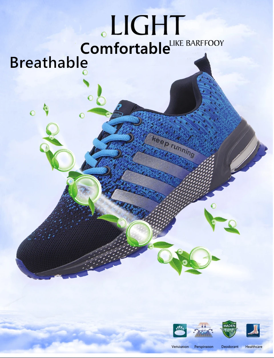 Новая обувь для бега+ Мужские дышащие кроссовки zapatillas hombre для спорта на открытом воздухе, легкие кроссовки для ходьбы